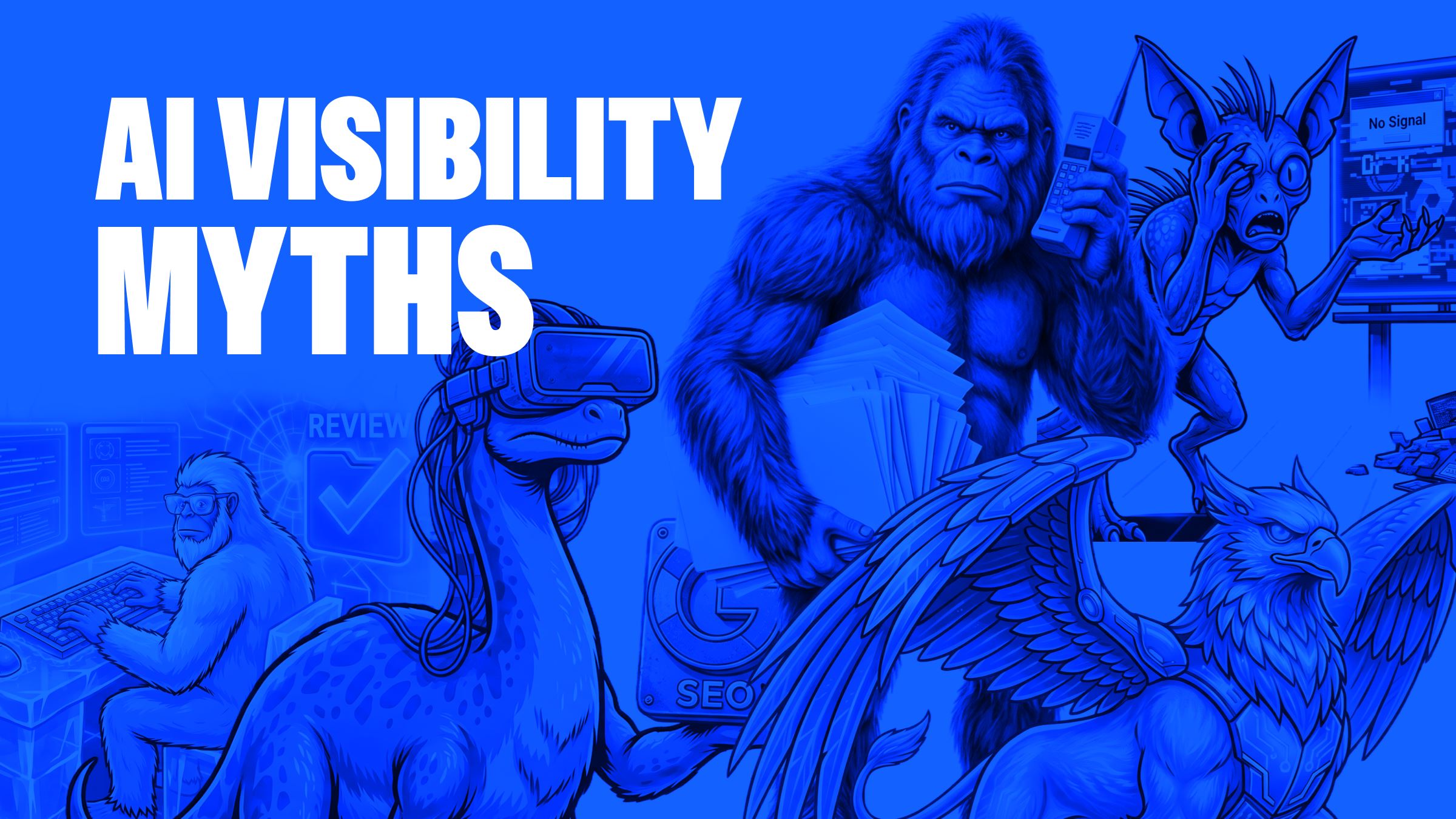 AEO Myths killing B2B AI Visibility