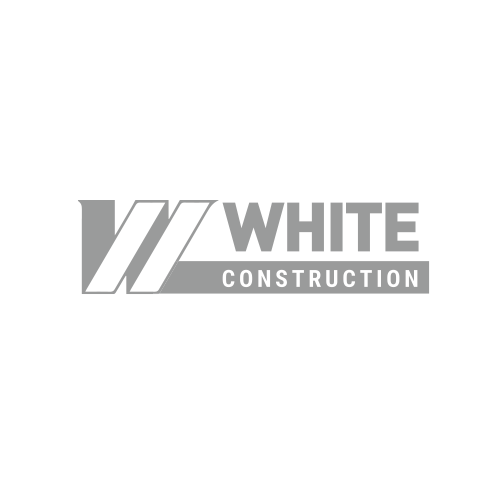 White Construction logo